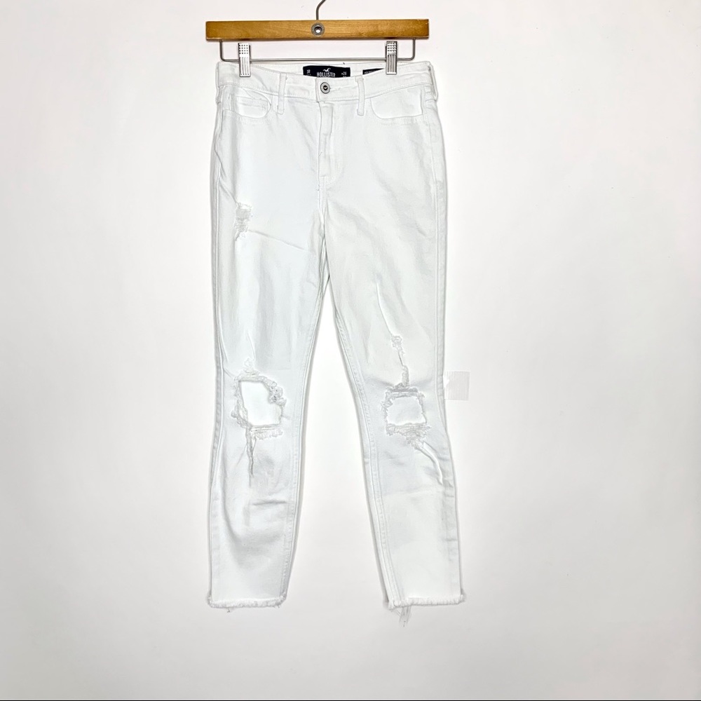 Hollister sz 26 (3R) White Denim jeans High